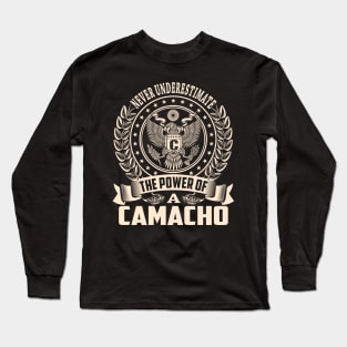 CAMACHO Long Sleeve T-Shirt